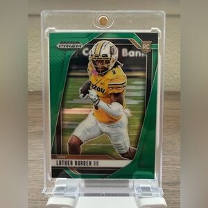 Panini Prizm Draft Picks - Luther Burden #71 Green Prizm (RC)